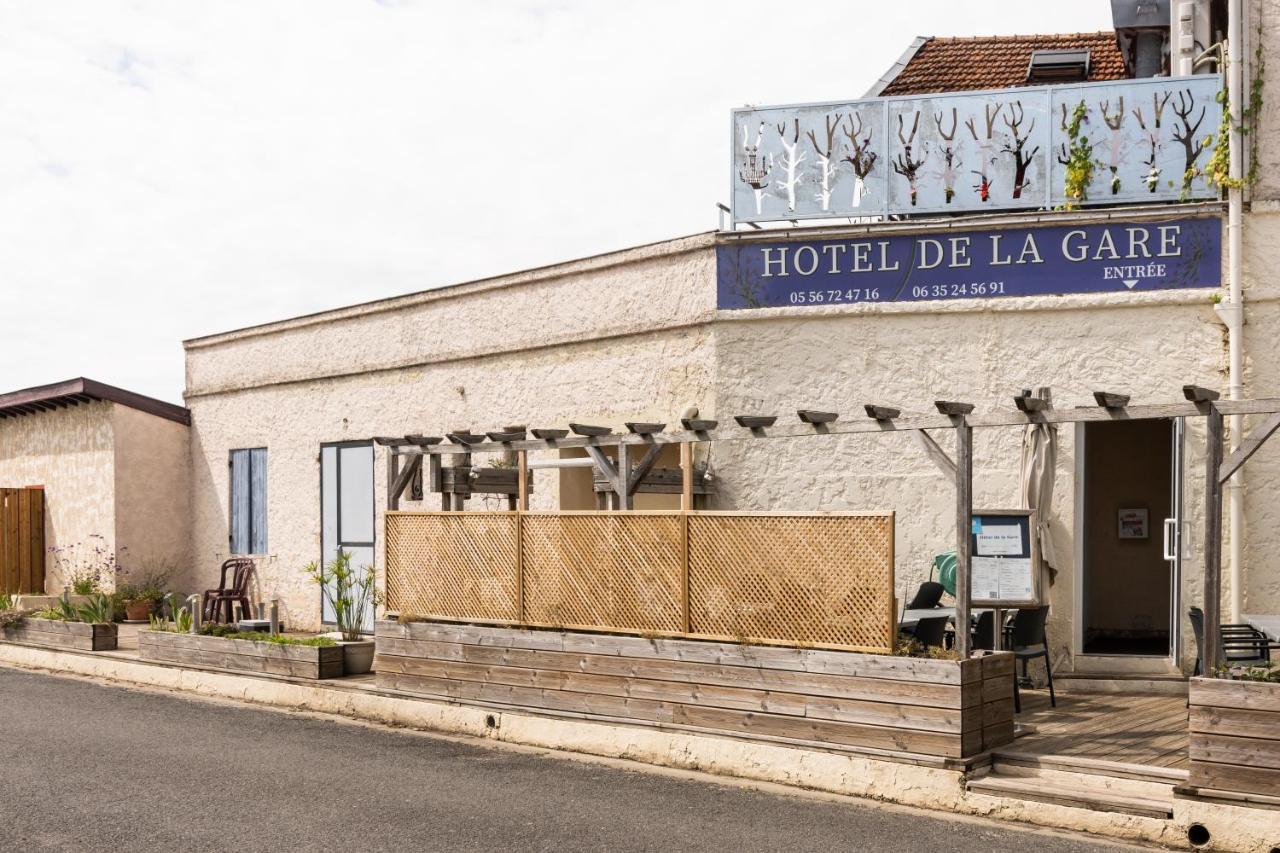 Hotel De La Gare Latresne Eksteriør bilde
